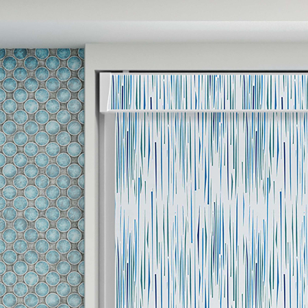 Ira Cobalt Electric No Drill Roller Blinds Product Detail