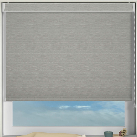 Ivey Grey Electric No Drill Roller Blinds Frame