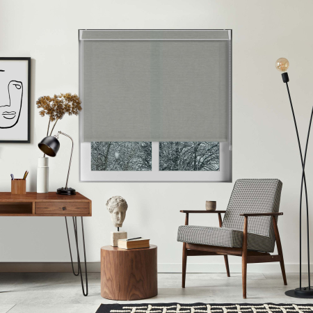 Jaci Steel Electric No Drill Roller Blinds