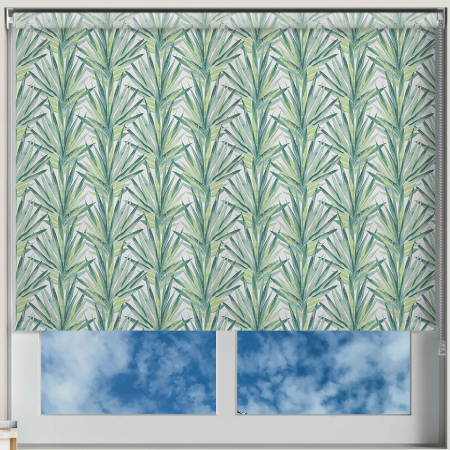 Leso Palm Muted Roller Blinds Frame