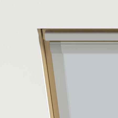 Light Grey DuratechRoof Window Blinds Detail