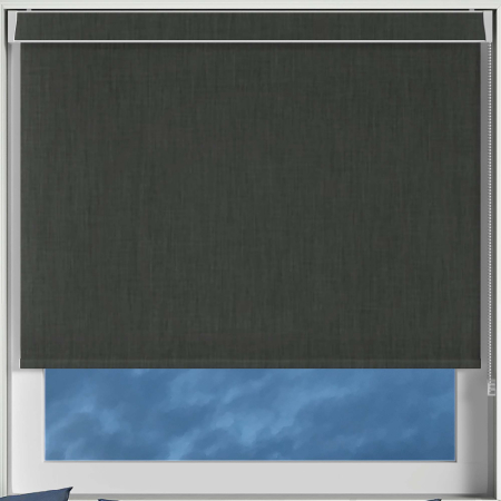 Lilliani Charcoal Electric No Drill Roller Blinds Frame