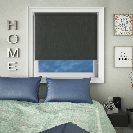 Lilliani Charcoal Roller Blinds
