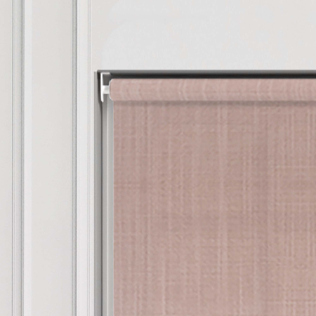 Linen Powder Pink Electric Roller Blinds Product Detail
