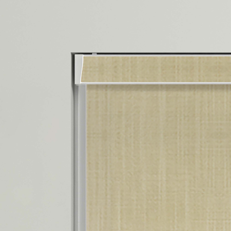 Linen Sandstone Electric No Drill Roller Blinds Product Detail