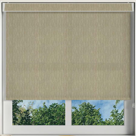 Lumi Champagne Electric No Drill Roller Blinds Frame