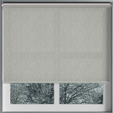 Lumi Silver Electric Roller Blinds Frame