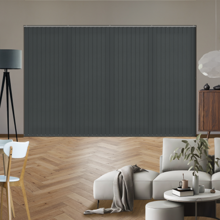 Luxe Anthracite Replacement Vertical Blind Slats