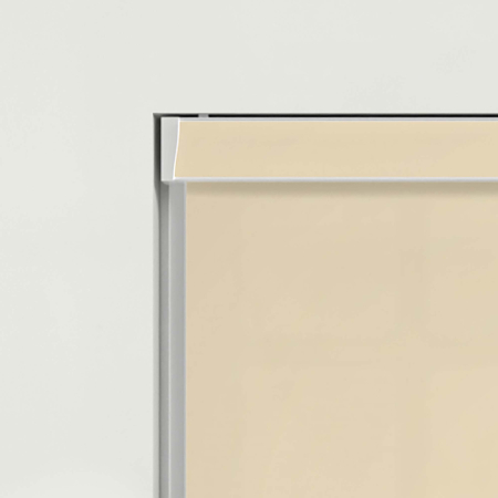 Luxe Beige Electric No Drill Roller Blinds Product Detail