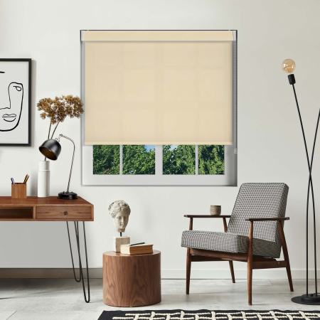 Luxe Beige No Drill Blinds