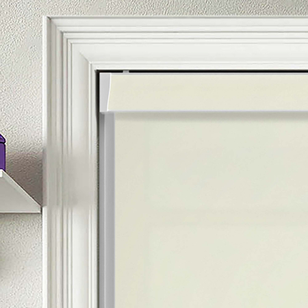 Luxe Calico Electric Pelmet Roller Blinds Product Detail