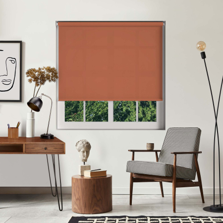 Luxe Copper Cordless Roller Blinds