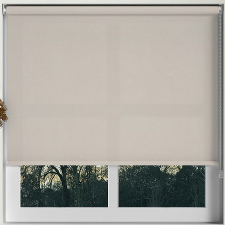 Luxe Stone Grey Roller Blinds Frame