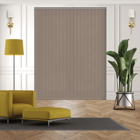 Luxe Taupe Replacement Vertical Blind Slats