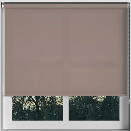 Luxe Taupe Roller Blinds Frame