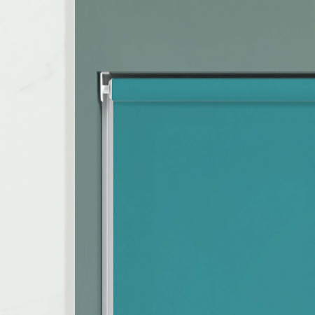 Luxe Teal Electric Roller Blinds Product Detail