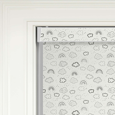 Magical Skies Grey No Drill Blinds Product Detail