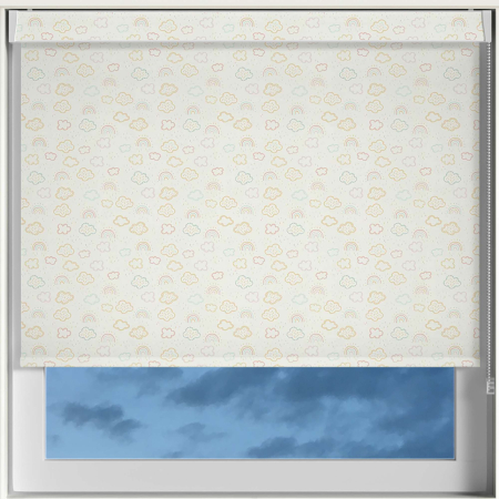 Magical Skies Pastel Electric No Drill Roller Blinds Frame