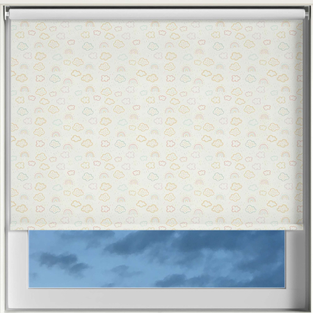 Magical Skies Pastel Electric Roller Blinds Frame