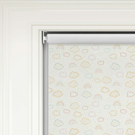 Magical Skies Pastel Electric Roller Blinds Product Detail