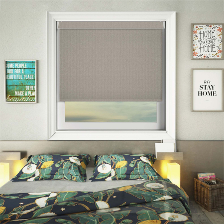 Montana Stone Electric No Drill Roller Blinds