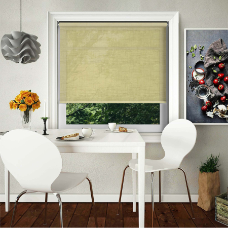 Neo Cream Electric Roller Blinds