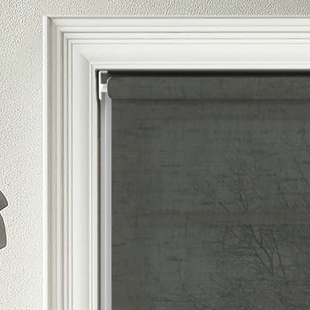 Neo Dark Grey Electric Roller Blinds Product Detail