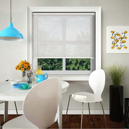 Neo White Electric Roller Blinds