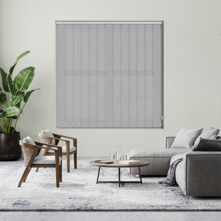 Nordic Solar Silver Replacement Vertical Blind Slats