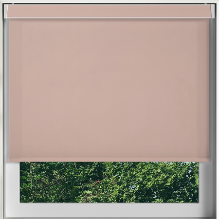 Origin Hint of Pink Electric No Drill Roller Blinds Frame