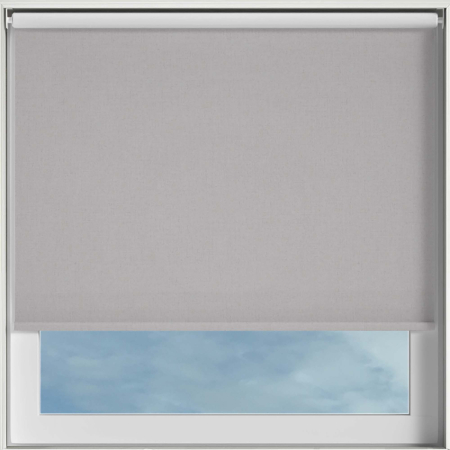 Otto Soft Grey Cordless Roller Blinds Frame