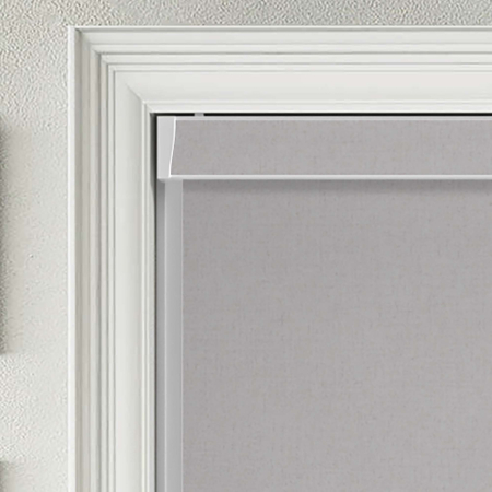 Otto Soft Grey Electric No Drill Roller Blinds Product Detail