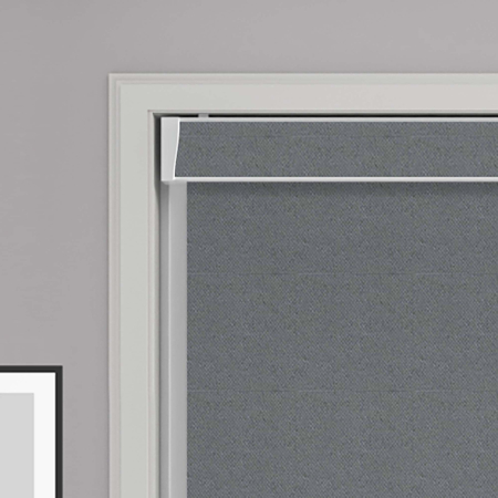 Otto Stone Grey Electric Pelmet Roller Blinds Product Detail