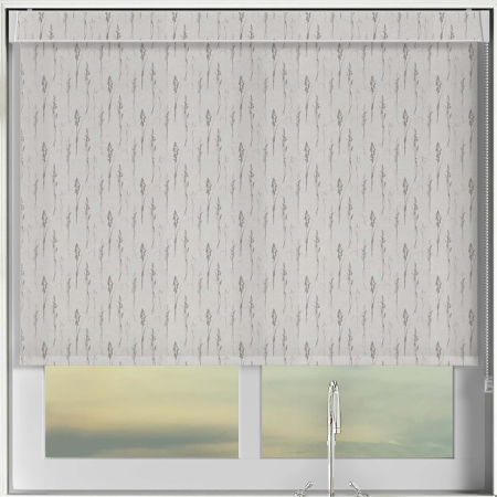 Pasture Natural Electric No Drill Roller Blinds Frame