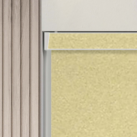 Pearl Gold Electric Pelmet Roller Blinds Product Detail