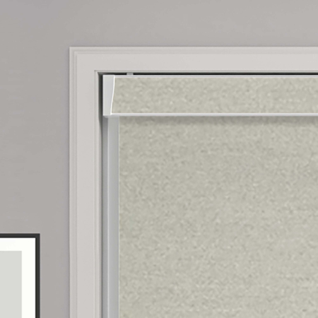 Pearl Silver Electric Pelmet Roller Blinds Product Detail
