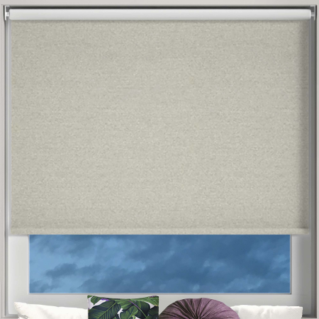 Pearl Silver Electric Roller Blinds Frame