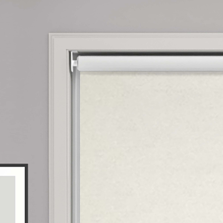 Pearl White Electric Roller Blinds Product Detail