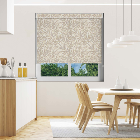 Rio Wheat Electric No Drill Roller Blinds