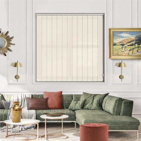 Roma Cream Replacement Vertical Blind Slats