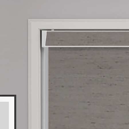 Satin Grey Electric No Drill Roller Blinds Product Detail