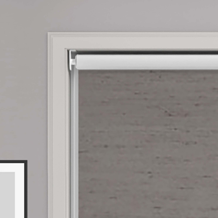Satin Grey Electric Roller Blinds Product Detail