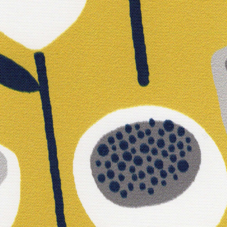 Seed Pod Mustard Electric Pelmet Roller Blinds Scan