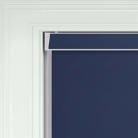 Shower Safe Navy No Drill Blinds Product Detail