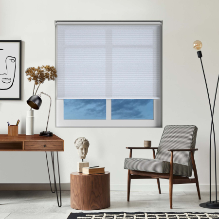Southbank White Cordless Roller Blinds