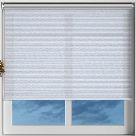 Southbank White Electric Roller Blinds Frame