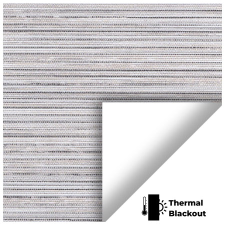 Stria Buff Grey Replacement Vertical Blind Slats Hardware