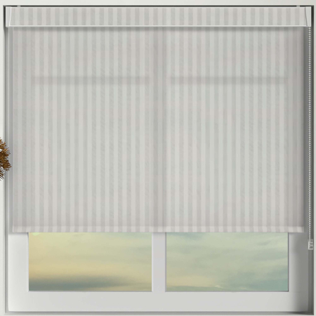 Striation Solar Snowdrop Electric No Drill Roller Blinds Frame