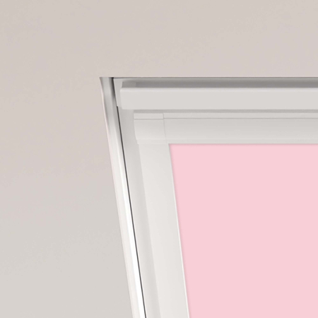 Sweet Rose Velux Roof Window Blinds Detail White Frame