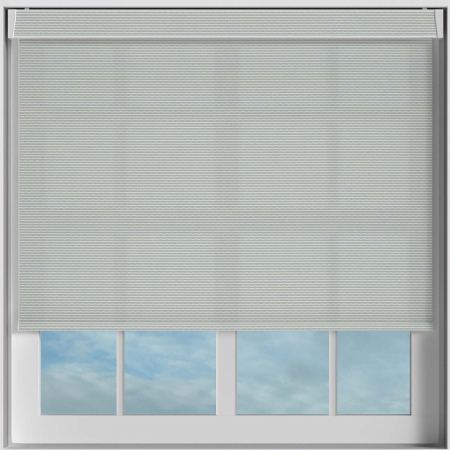 Twill Platinum Electric No Drill Roller Blinds Frame